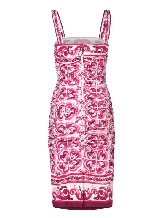 24FW 돌체앤가바나 롱 원피스 F6AHIT HPADV HE3TN Pink - DOLCE & GABBANA