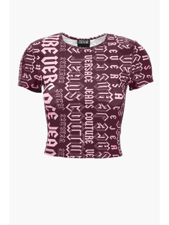  베르사체 반팔 티셔츠 77HAH6A2 JS406R06 PURPLE