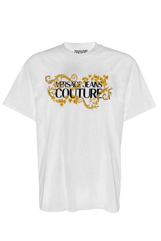  베르사체 반팔 티셔츠 77GAHE05 CJ00EG03 White