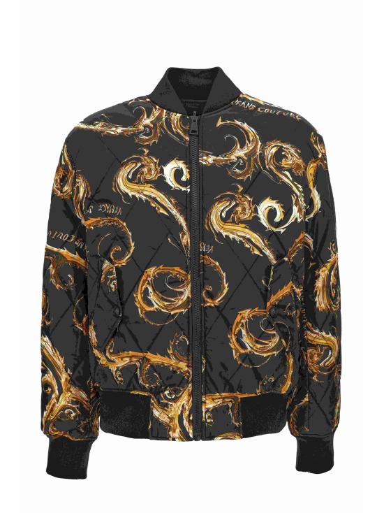  베르사체 봄버 자켓 77GASD07 CQD54G89 Black