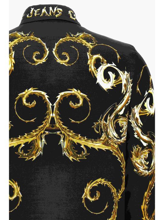 24FW 베르사체 블라우스 77HAL2P1 NS540G89 Black - VERSACE