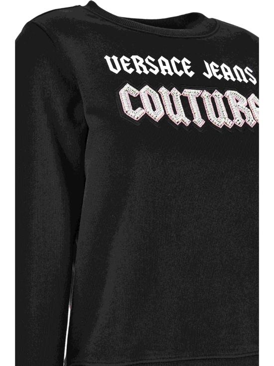 24FW 베르사체 긴팔 티셔츠 77HAIC02 CF00C899 Black - VERSACE