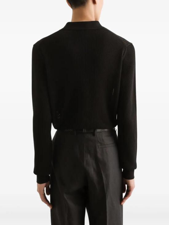  돌체앤가바나 긴팔 셔츠 GXVB3TJBCFO black - DOLCE & GABBANA