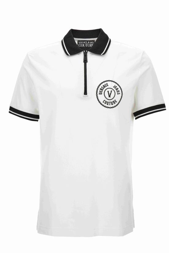 24FW 베르사체 반팔 티셔츠 77GAGT03 CJ01T003 White