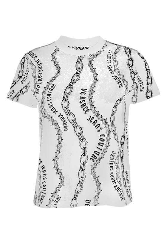  베르사체 반팔 티셔츠 77HAH613 JS365003 White