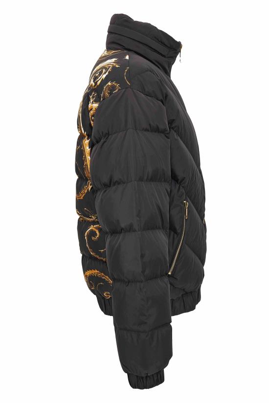 24FW 베르사체 숏패딩 77GAU404 CQD49G89 Black - VERSACE