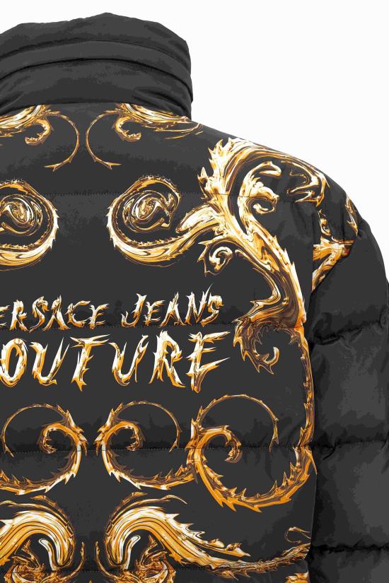 24FW 베르사체 숏패딩 77GAU404 CQD49G89 Black - VERSACE