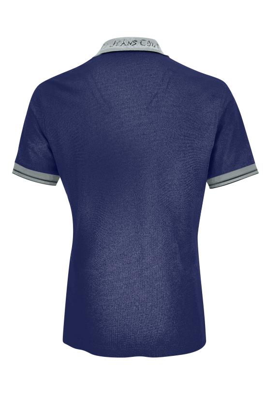 24FW 베르사체 폴로 티셔츠 77GAGT06 CJ01T238 Blue - VERSACE