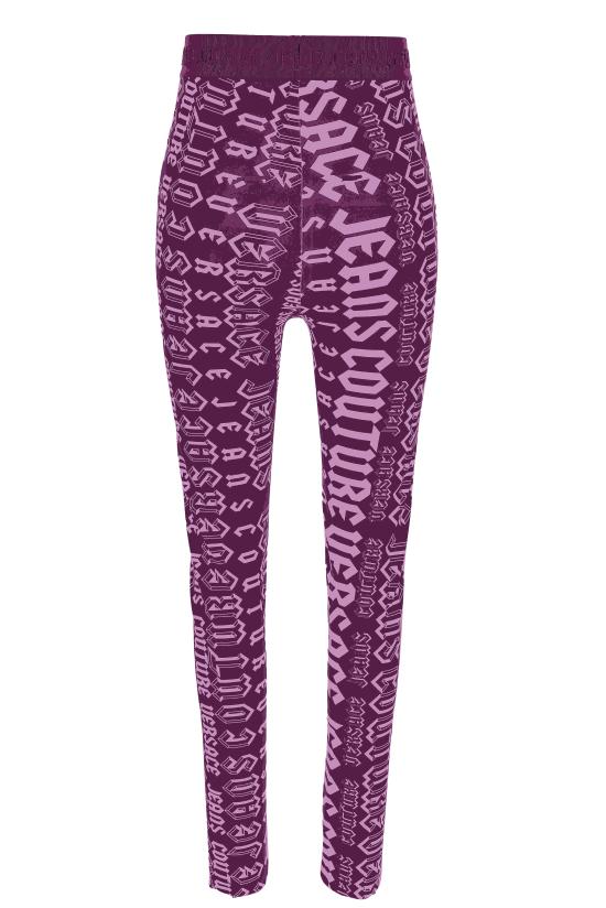 24FW 베르사체 레깅스 77HAC101 JS406R06 PURPLE