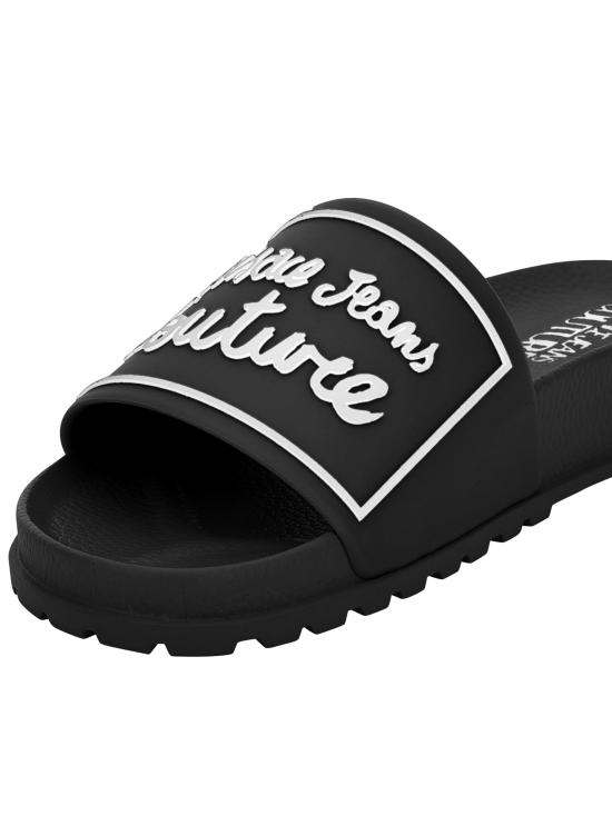 25SS 베르사체 뮬/슬리퍼 78VA3SQ2 71352899 Black - VERSACE