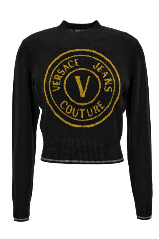 24FW 베르사체 스웨터 77HAFM21 CM45HG89 Black