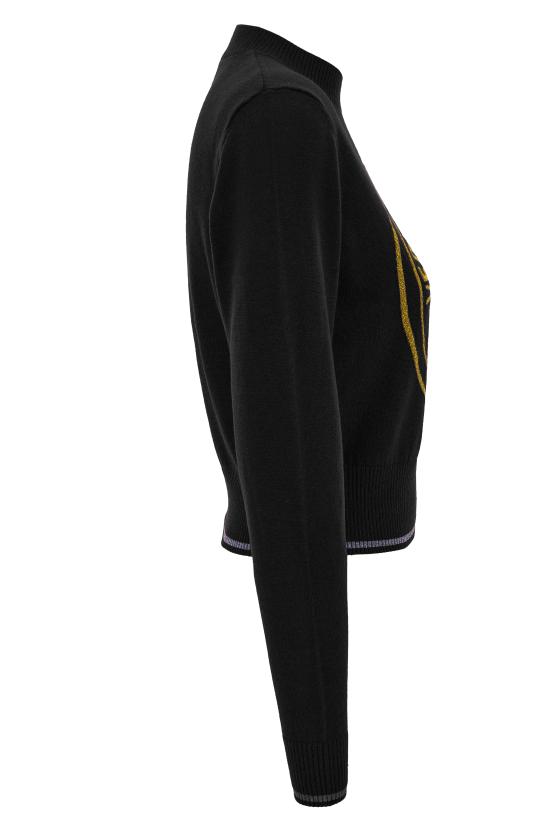 24FW 베르사체 스웨터 77HAFM21 CM45HG89 Black - VERSACE