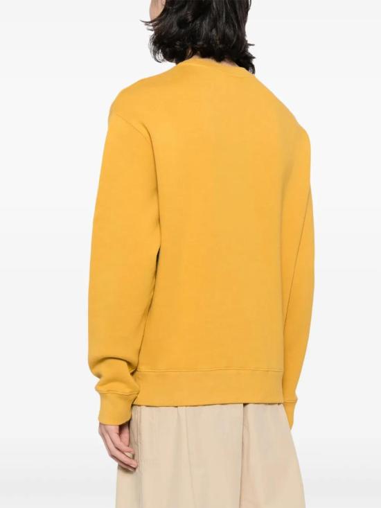  메종키츠네 긴팔 티셔츠 MM00306KM0307P891 mustard - MAISON KITSUNE