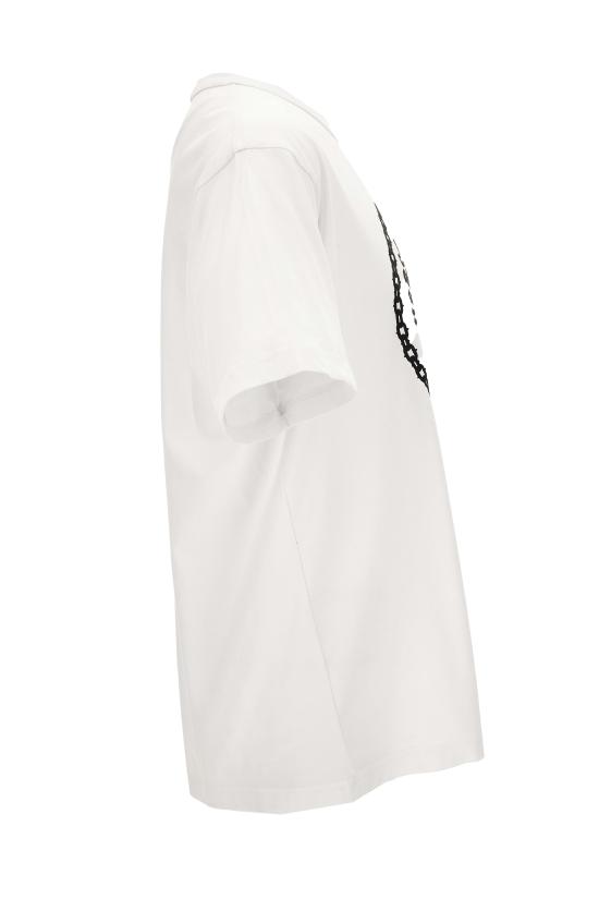  베르사체 반팔 티셔츠 77GAHT03 CJ00T003 White - VERSACE