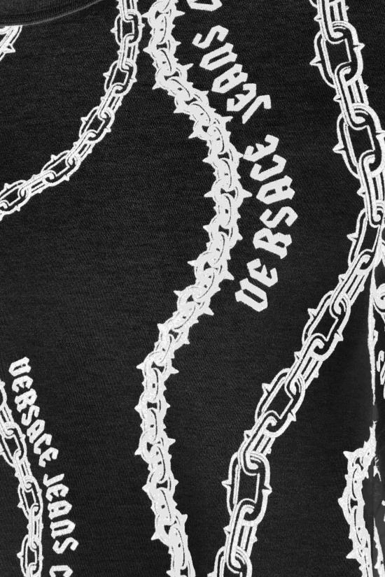  베르사체 반팔 티셔츠 77GAH6R0 JS415899 Black - VERSACE