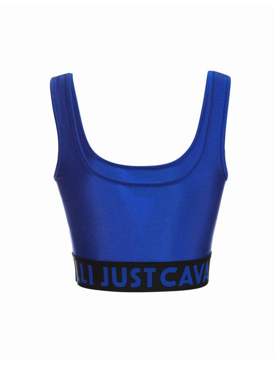  저스트까발리 트레이닝 티셔츠 76PAM204 J0108205 Blue - JUST CAVALLI