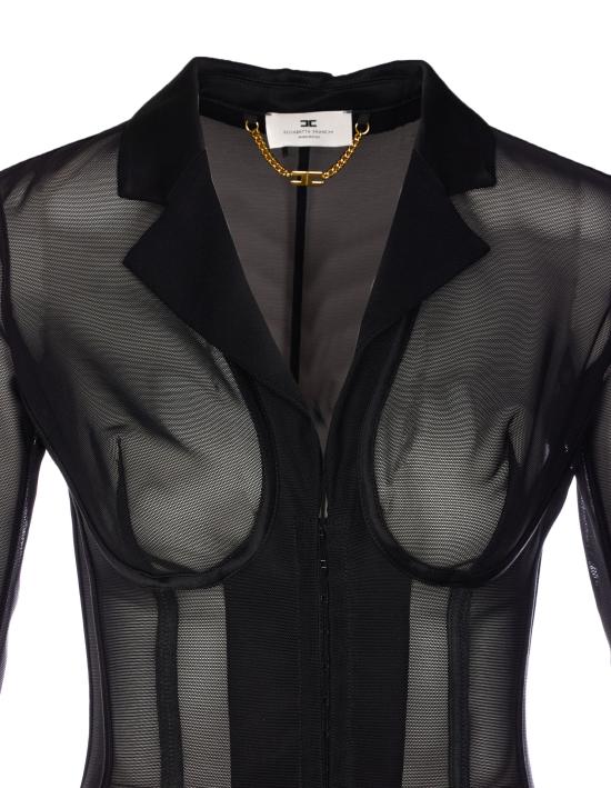 25SS 엘리자베타프랜치 자켓 GI13452E2 110 Black - ELISABETTA FRANCHI