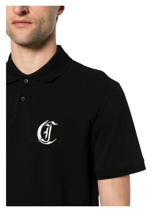  저스트까발리 폴로 티셔츠 76OAGG17 CJ316899 Black - JUST CAVALLI