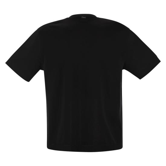  에르노 반팔 티셔츠 JG000206U BLACK - HERNO