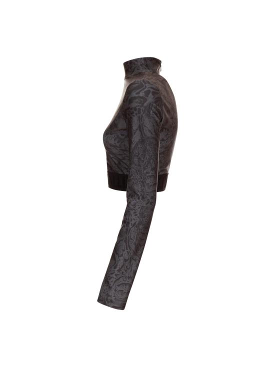  저스트까발리 긴팔 티셔츠 77PAH622 JS413833 Grey - JUST CAVALLI