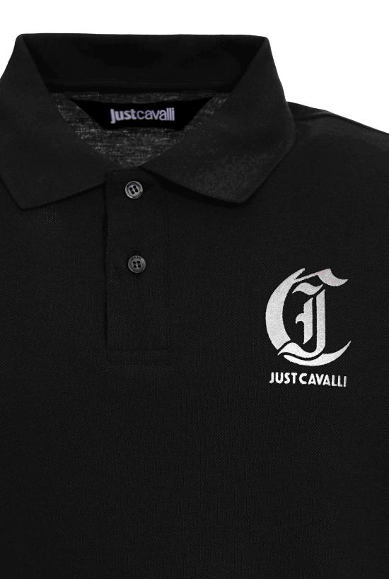  저스트까발리 폴로 티셔츠 77OAGT04 CJ506899 Black - JUST CAVALLI