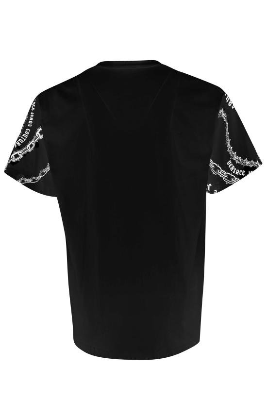  베르사체 반팔 티셔츠 77GAH622 JS365899 Black - VERSACE