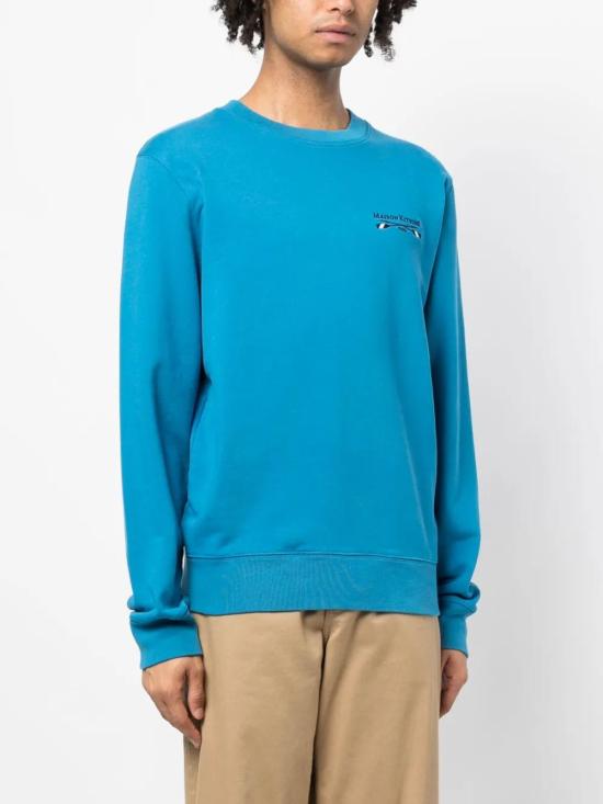  메종키츠네 긴팔 티셔츠 LM00310KM0001P sky - MAISON KITSUNE