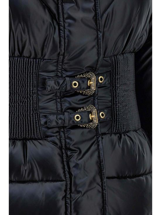 24FW 베르사체 숏패딩 77HAUD15 CQ06D899 Black - VERSACE