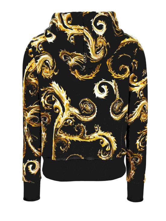 24FW 베르사체 스웨터 77HAI306 FS171G89 Black - VERSACE