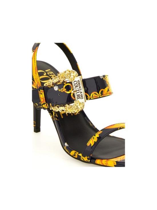 24FW 베르사체 샌들 77VA3S71 ZS366G89 Black - VERSACE