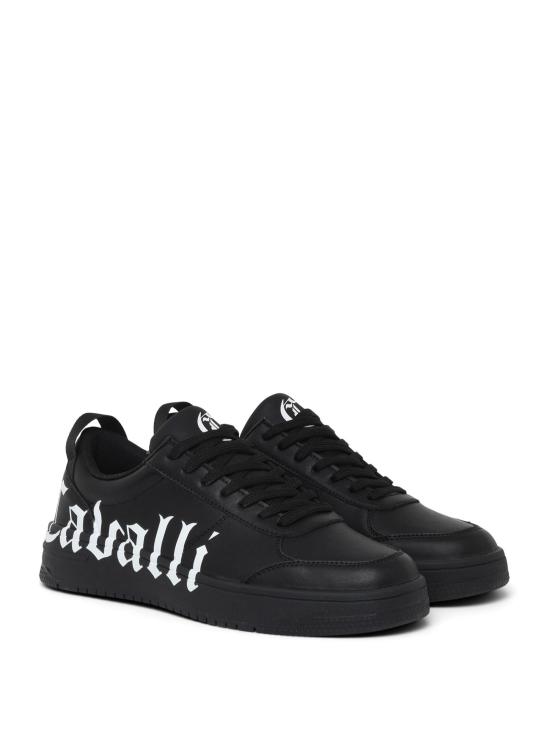  저스트까발리 스니커즈 77QA3SM5 ZP397899 Black