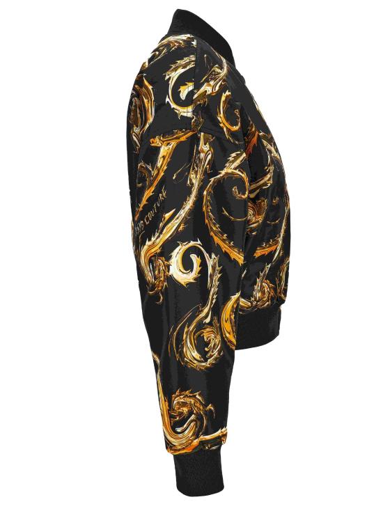 24FW 베르사체 봄버 자켓 77HAS408 CQD64G89 Black - VERSACE