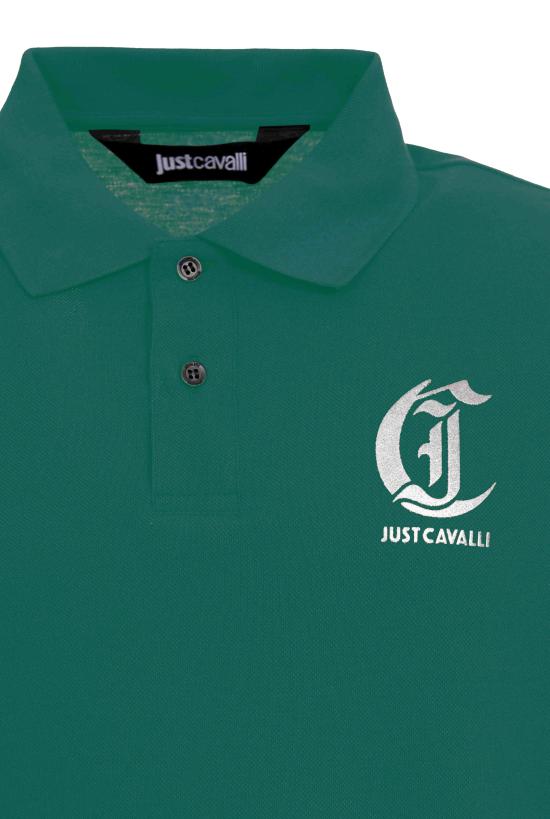  저스트까발리 폴로 티셔츠 77OAGT04 CJ506180 Green - JUST CAVALLI