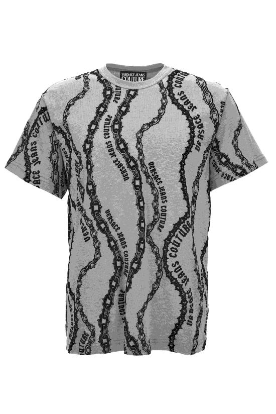  베르사체 반팔 티셔츠 77GAH6R0 JS415802 Grey