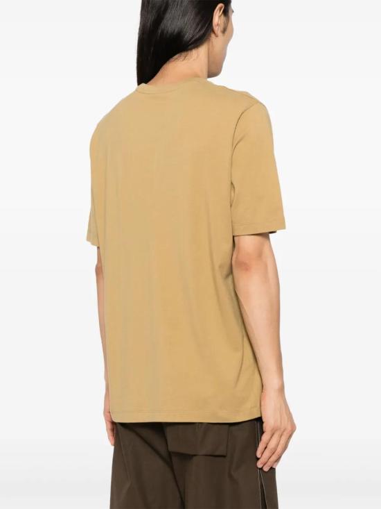  메종키츠네 반팔 티셔츠 NM00117KJ0008P252 beige - MAISON KITSUNE