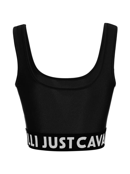  저스트까발리 트레이닝 티셔츠 76PAM204 J0108899 Black - JUST CAVALLI