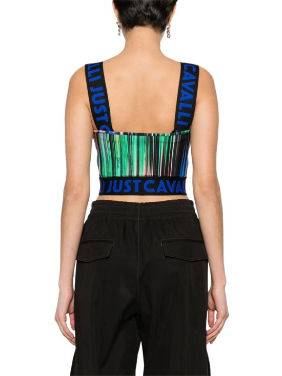  저스트까발리 트레이닝 티셔츠 76PAM2B6 JS258MS3 MultiColour - JUST CAVALLI