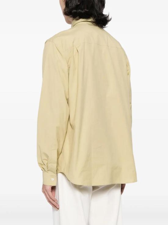  메종키츠네 긴팔 셔츠 MM00403WC0034P357 yellow - MAISON KITSUNE