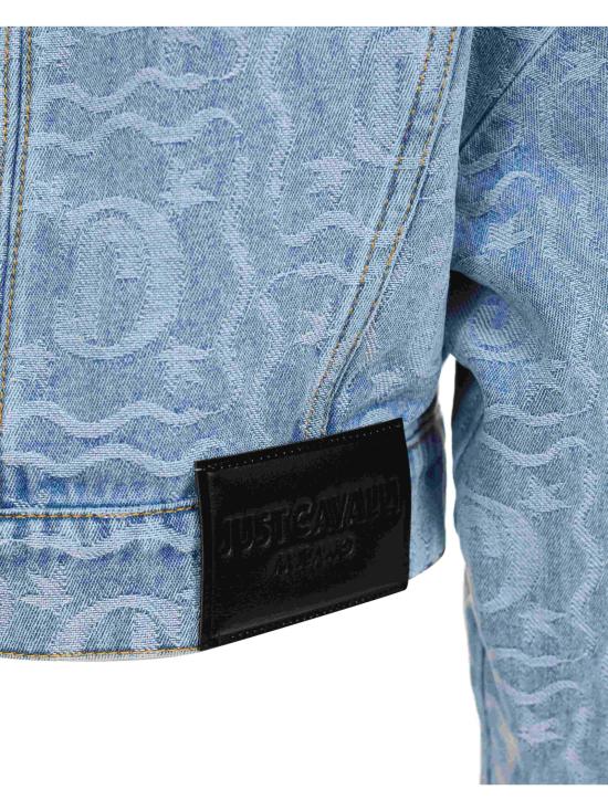  저스트까발리 데님 자켓 76PAS452 DW076L27904 Blue - JUST CAVALLI
