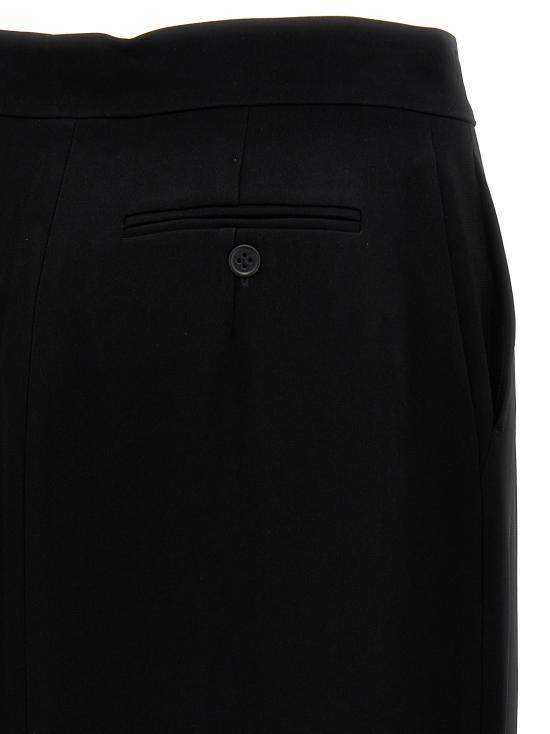 24FW 막스마라 스튜디오 롱 스커트 LEMMA001 Black - MAX MARA STUDIO
