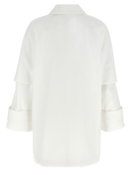 25SS 막스마라 트렌치 코트 2511021053600001 White - MAX MARA