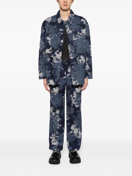  메종키츠네 데님 팬츠 LM01110WW4012M173 indigo - MAISON KITSUNE