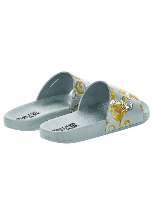 25SS 베르사체 뮬/슬리퍼 78VA3SQ3 ZS365G03 White - VERSACE