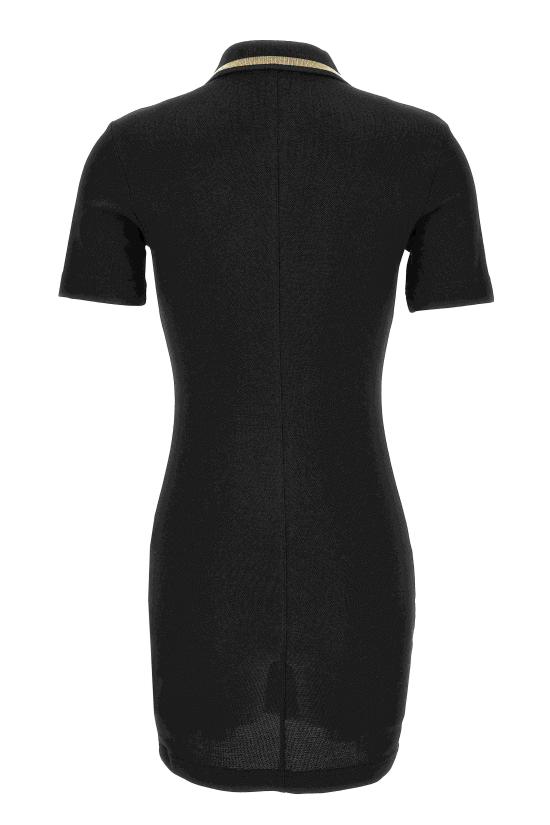  베르사체 미디 원피스 75HAOT08 CJ01TG89 Black - VERSACE