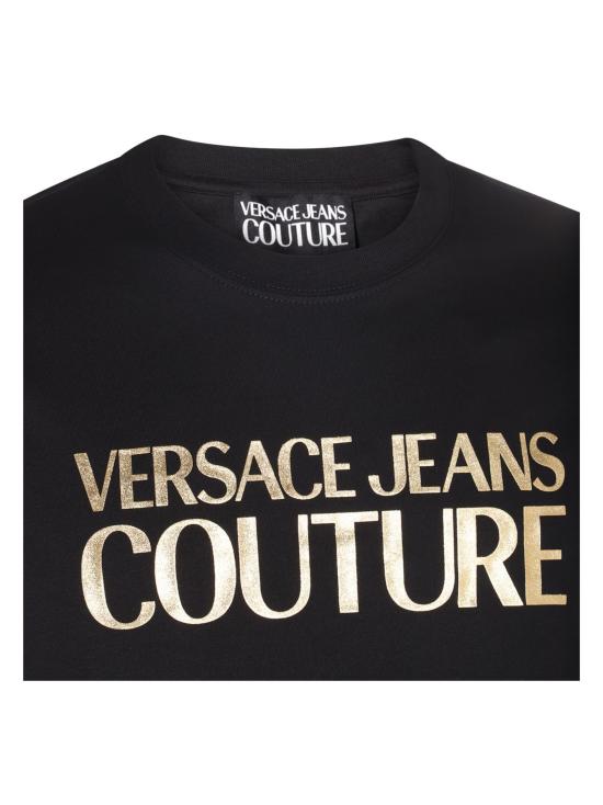  베르사체 반팔 티셔츠 75GAHT01 CJ00TG89 Black - VERSACE
