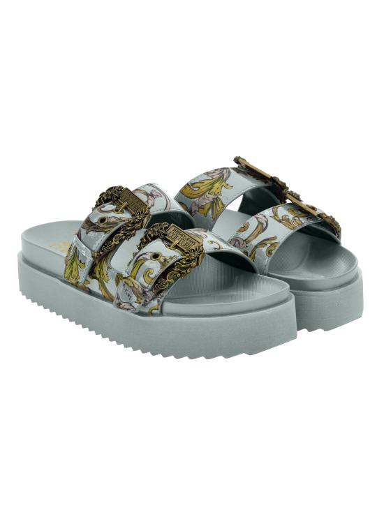 25SS 베르사체 뮬/슬리퍼 78VA3SM1 ZS366G03 White