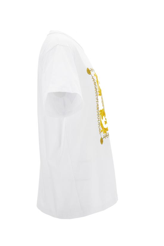  베르사체 반팔 티셔츠 75GAHF07 CJ00FG03 White - VERSACE