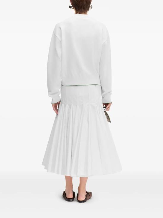 25SS 자크뮈스 스웨터 251KN619 2427 1IN WHITE - JACQUEMUS