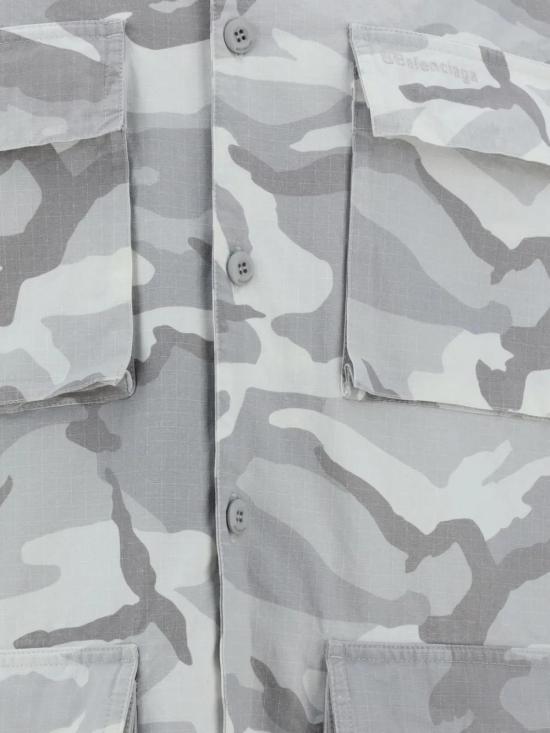  발렌시아가 긴팔 셔츠 681008TQLA7 grey - BALENCIAGA