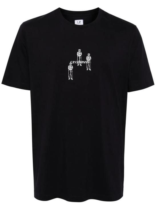  씨피 컴퍼니 반팔 티셔츠 16CMTS143A006586W navy